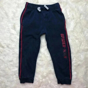 Marvel Spider-Man Sweatpants Blue & Red Size  3T